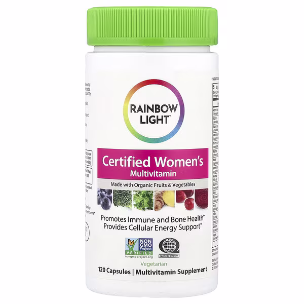 Rainbow Light, Certified Women's Multivitamin, 120 Capsules