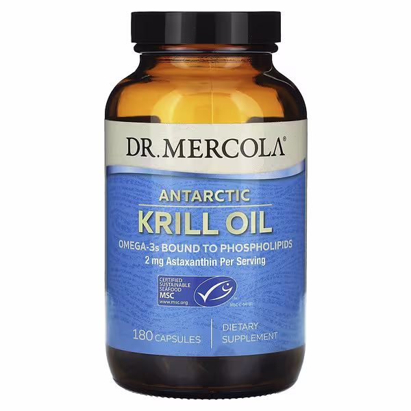 Dr. Mercola, Antarctic Krill Oil, 180 Capsules