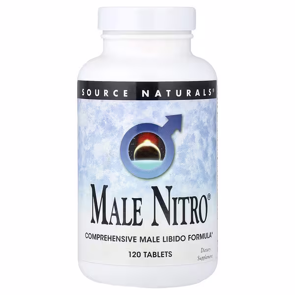 Source Naturals, Male Nitro®, 120 Tablets