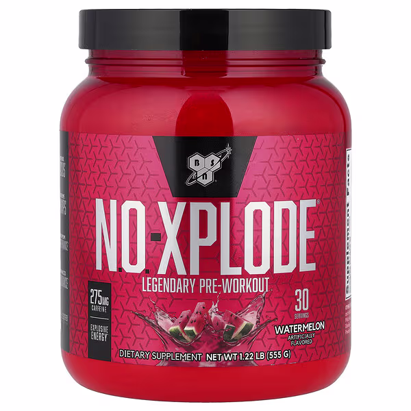 BSN, N.O.-Xplode®, Legendary Pre-Workout, Watermelon, 1.22 lb (555 g)