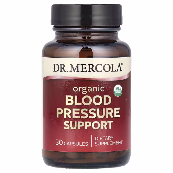 Dr. Mercola, Organic Blood Pressure Support, 30 Capsules