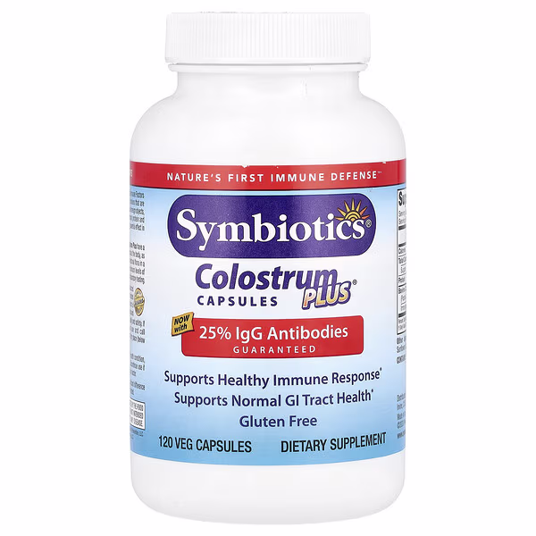 Symbiotics, Colostrum Plus®, 120 Veg Capsules