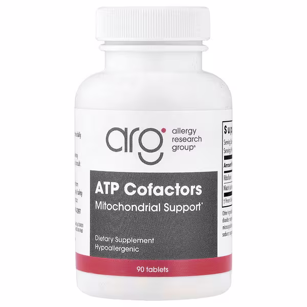 Allergy Research Group, ATP Cofactors, Mitochondrial Support, 90 Tablets