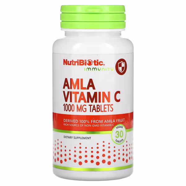 NutriBiotic, Immunity, Amla Vitamin C, 1,000 mg, 30 Vegan Tablets