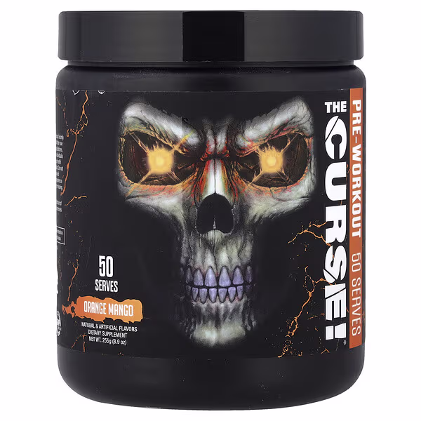 JNX Sports, The Curse!®, Pre Workout, Orange Mango, 8.9 oz (255 g)