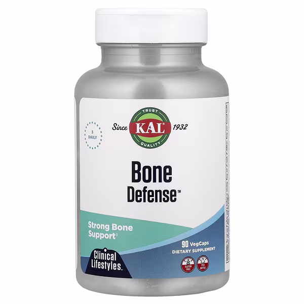 KAL, Bone Defense™, 90 VegCaps