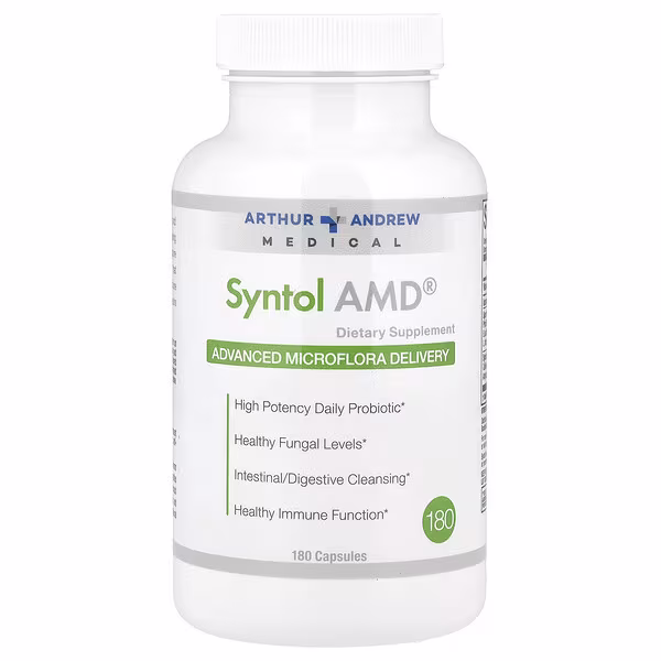 Arthur Andrew Medical, Syntol AMD®, Advanced Microflora Delivery, 180 Capsules