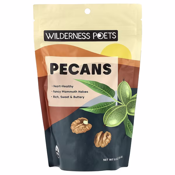 Wilderness Poets, Pecans, 8 oz (226 g)