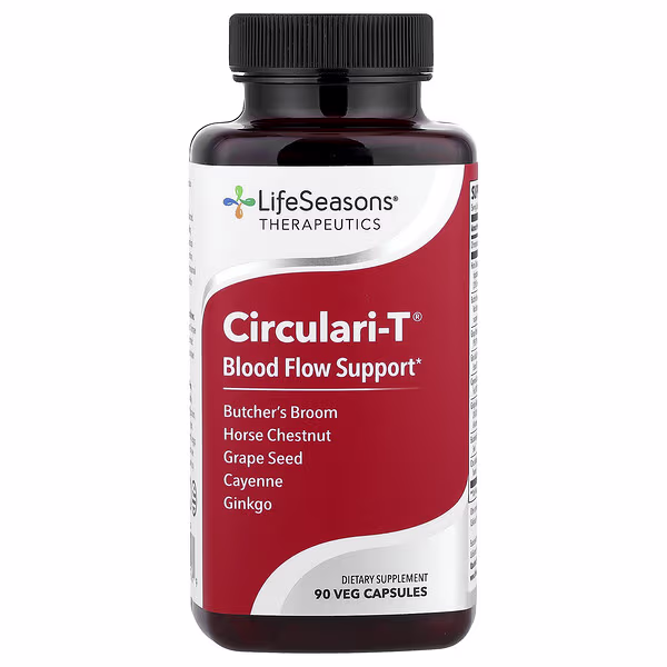 LifeSeasons, Circulari-T®, Blood Flow Support, 90 Veg Capsules