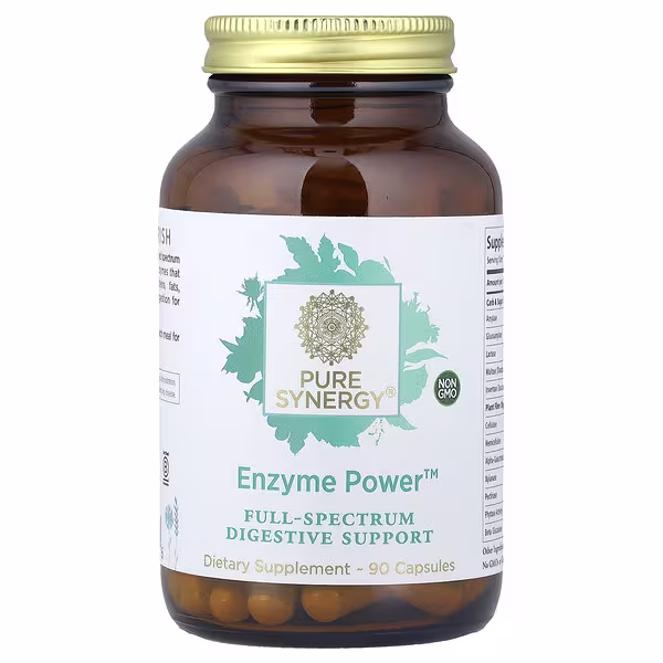 Pure Synergy, Enzyme Power™, 90 Capsules