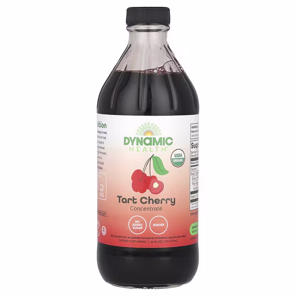 Dynamic Health, Tart Cherry Concentrate, Glass, 16 fl oz (473 ml)