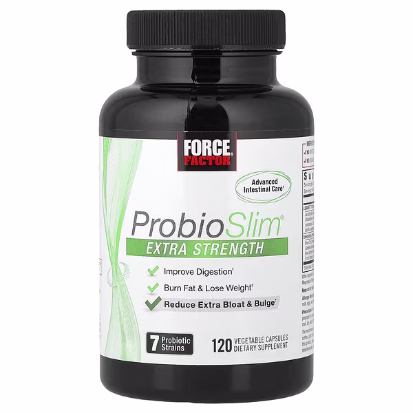 Force Factor, ProbioSlim®, 120 Vegetable Capsules