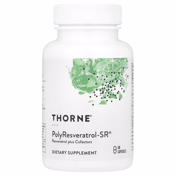 Thorne, PolyResveratrol-SR®, 60 Capsules