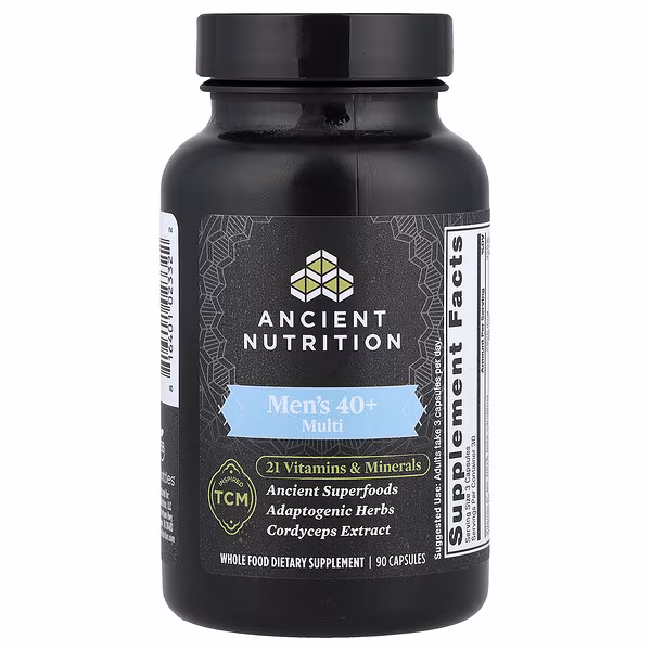 Ancient Nutrition, Men's 40+ Multi, 90 Capsules
