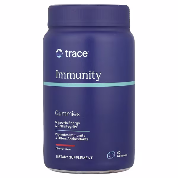 Trace, Immunity Gummies, Cherry, 60 Gummies