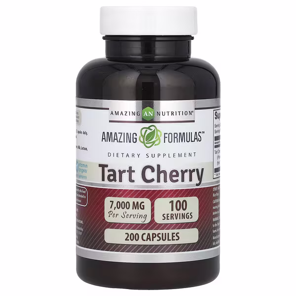 Amazing Nutrition, Tart Cherry, 200 Capsules (3,500 mg per Capsule)