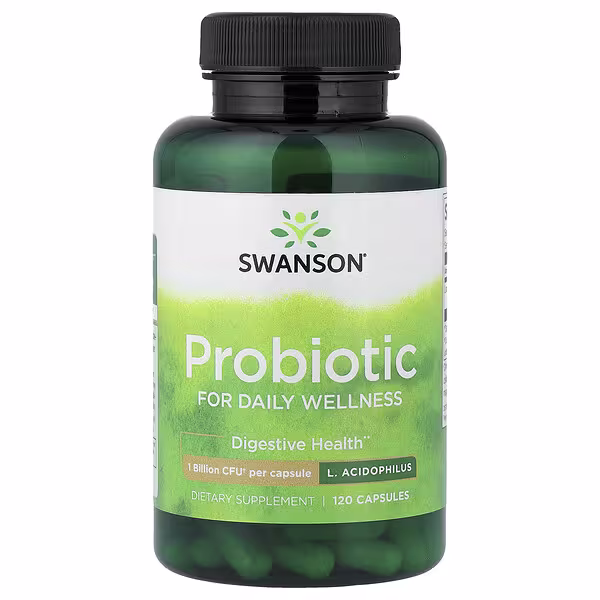 Swanson, Probiotic, 120 Capsules (1 Billion CFU per Capsule)