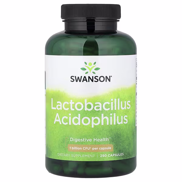 Swanson, Lactobacillus Acidophilus, 1 Billion CFU, 250 Capsules