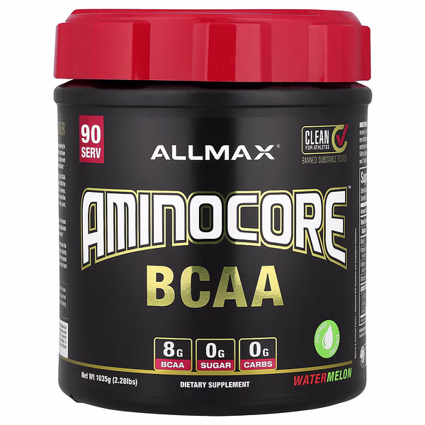 ALLMAX, AMINOCORE™ BCAA, Watermelon, 2.28 lbs (1035 g)