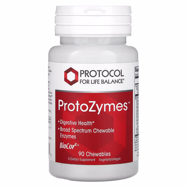 Protocol for Life Balance, ProtoZymes, 90 Chewables