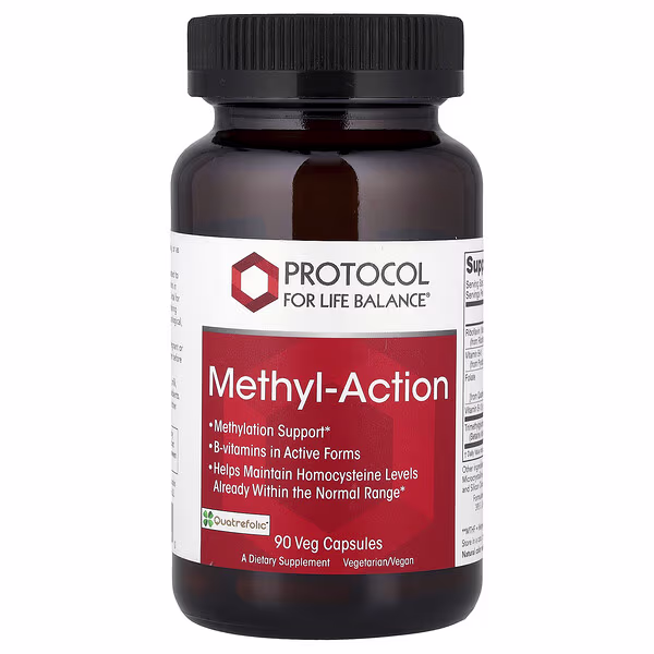 Protocol for Life Balance, Methyl-Action, 90 Veg Capsules