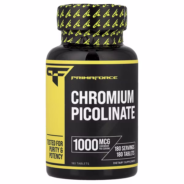 Primaforce, Chromium Picolinate, 1,000 mcg, 180 Tablets