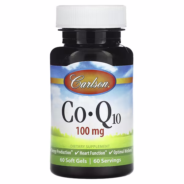 Carlson, CoQ10, 100 mg , 60 Soft Gels