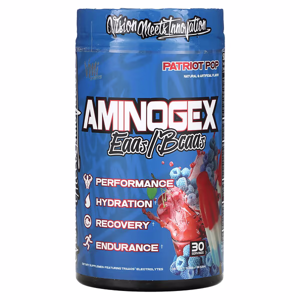 VMI Sports, Aminogex, EAAs/BCAAs, Patriot Pop, 18.52 oz (525 g)
