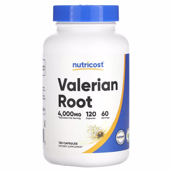 Nutricost, Valerian Root, 120 Capsules (2,000 mg per Capsule)