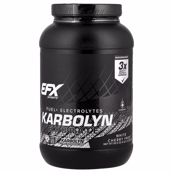 EFX Sports, Karbolyn® Hydrate, White Cherry Frost, 4 lb 1.5 oz (1,856 g)