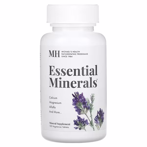 Michael's Health, Essential Minerals, 120 Vegetarian Tablets
