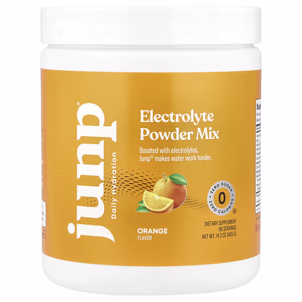 JUNP Hydration, Electrolyte Powder Mix, Orange, 14.2 oz (405 g)