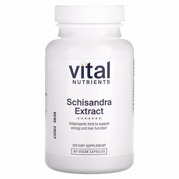 Vital Nutrients, Schisandra Extract, 90 Vegan Capsules (500 mg per Capsule)