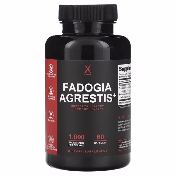 Humanx, Fadogia Agrestis+, 60 Capsules