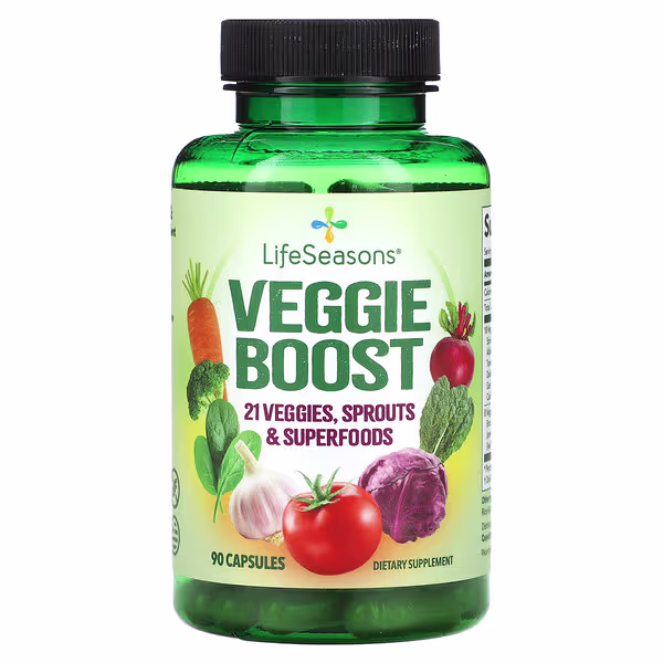 LifeSeasons, Veggie Boost, 90 Capsules