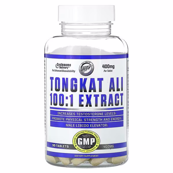 Hi Tech Pharmaceuticals, Tongkat Ali 100:1 Extract, 400 mg, 90 Tablets