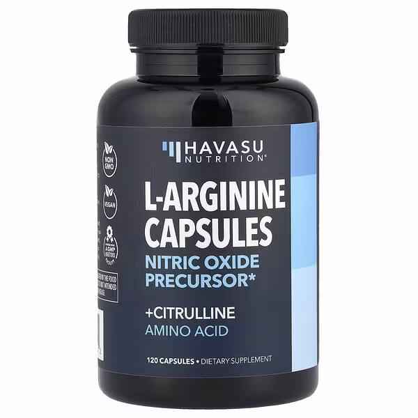 Havasu Nutrition, L-Arginine + Citrulline Amino Acid, 120 Capsules