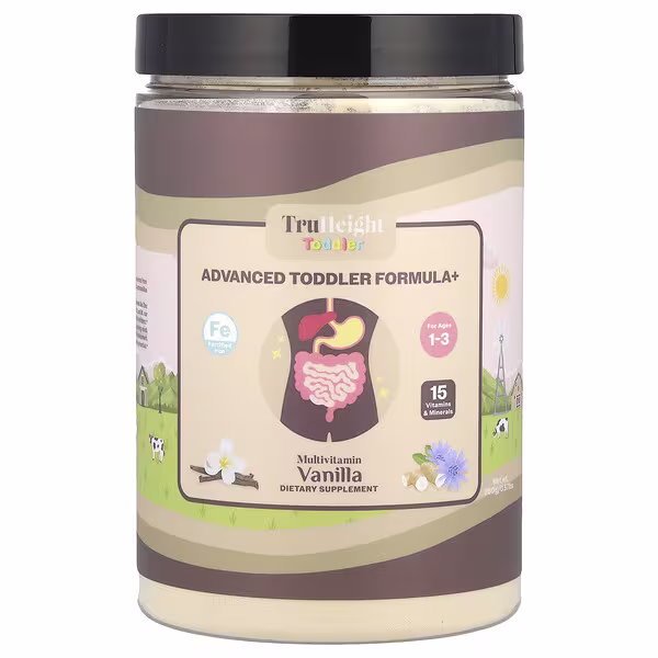 TruHeight, Advanced Toddler Formula+, For Ages 1-3, Vanilla, 0.57 lbs (260 g)