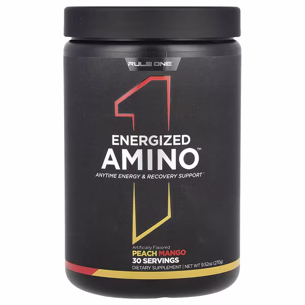 Rule One Proteins, Energized Amino, Peach Mango, 9.52 oz (270 g)