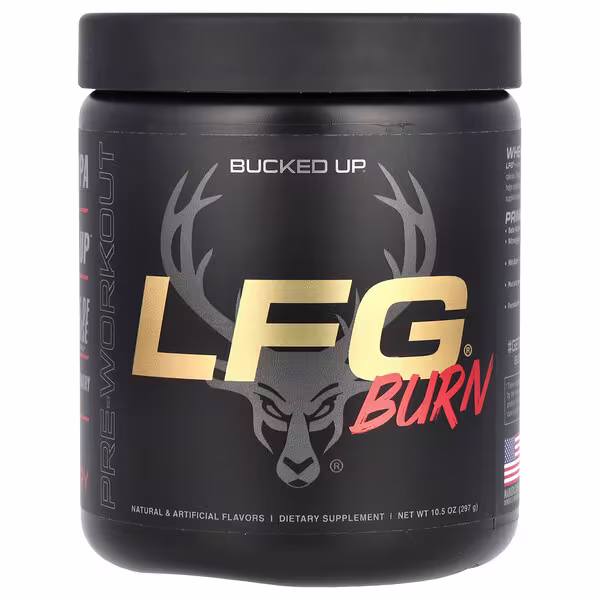 Bucked Up, LFG Burn, Pre-Workout, Berry, 10.5 oz (297 g)