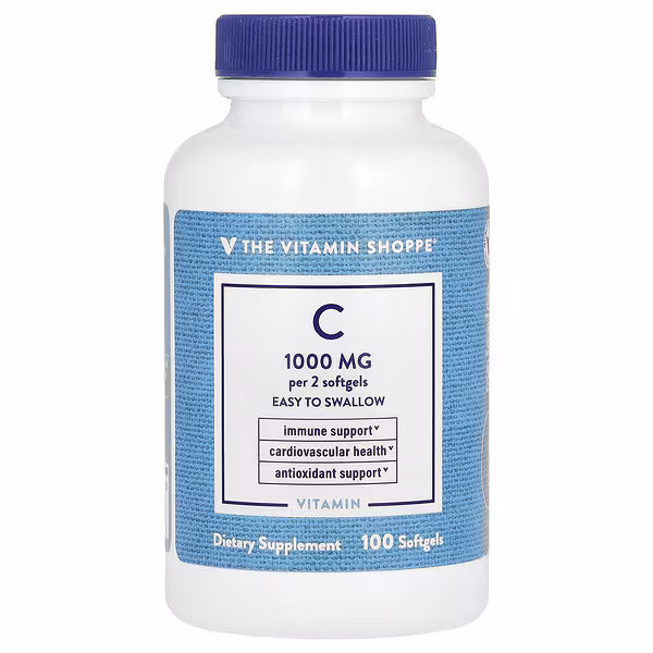 The Vitamin Shoppe, Vitamin C, 100 Softgels