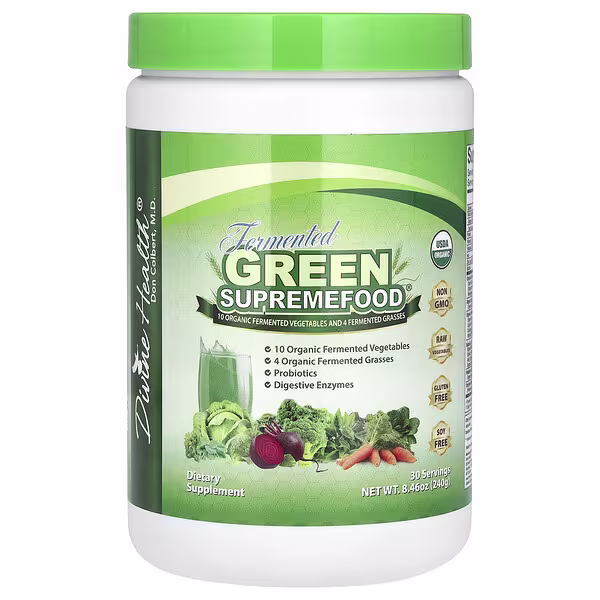 Divine Health, Fermented Green Supremefood®, 8.46 oz (240 g)