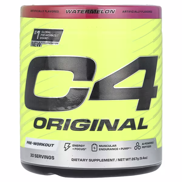 C4 / Cellucor, C4® Original, Pre-Workout, Watermelon, 9.4 oz (267 g)