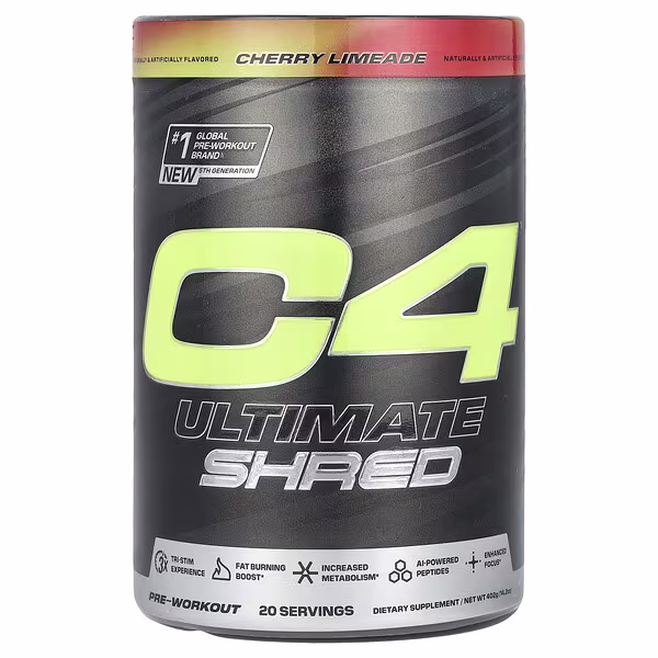 C4 / Cellucor, C4 Ultimate Shred, Pre-Workout, Cherry Limeade, 14.2 oz (402 g)