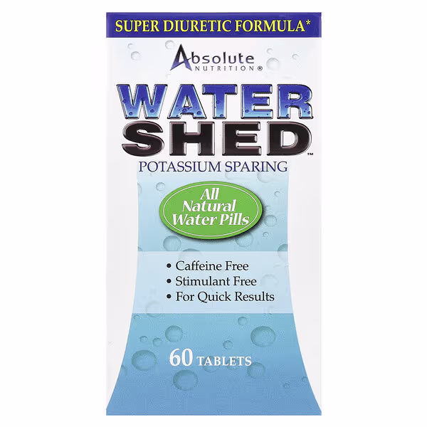 Absolute Nutrition, Watershed, Potassium Sparing, 60 Tablets