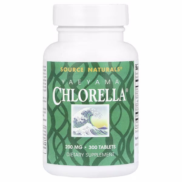 Source Naturals, Yaeyama Chlorella®, 300 Tablets (20 mg per Tablet)