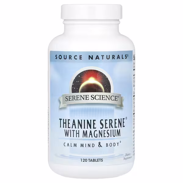 Source Naturals, Serene Science®, Theanine Serene® With Magnesium, 120 Tablets