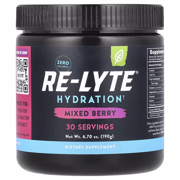Redmond, Re-Lyte® Hydration, Mixed Berry, 6.7 oz (190 g)