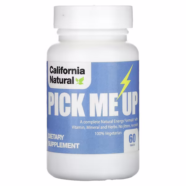 California Natural, Pick Me Up, 60 Tablets