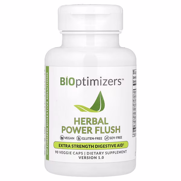 BIOptimizers, Herbal Power Flush, 90 Veggie Caps
